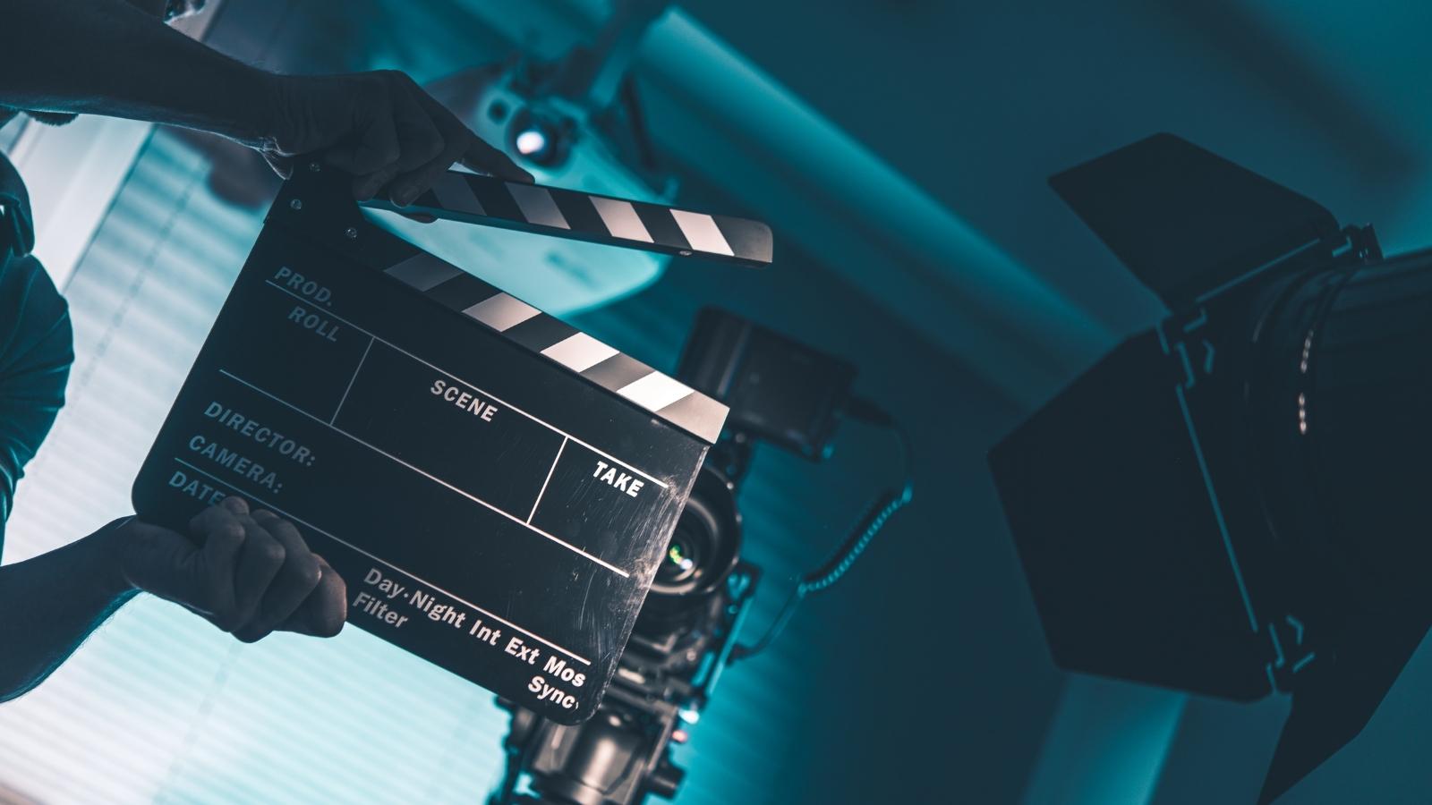 The shooting of the film UCM Center